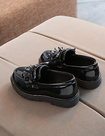 Mocasini Shein Kids, negru Negru