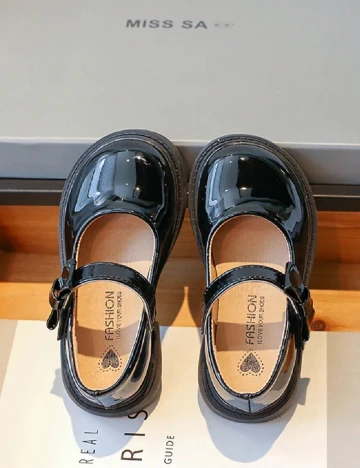 Pantofi Shein Kids, negru Negru