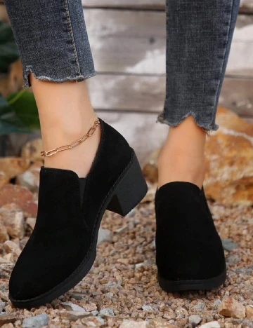 Pantofi SHEIN, negru Negru