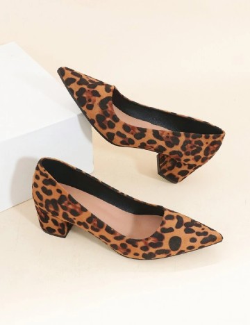 
						Pantofi SHEIN, animal print