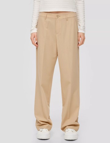 
						Pantaloni Q/S, crem