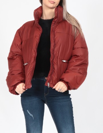 
						Geaca Vero Moda, caramiziu