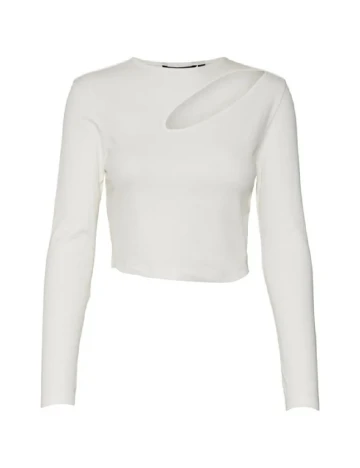 Top Vero Moda, alb Alb