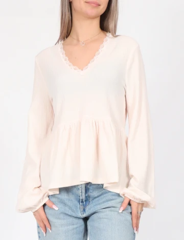 Bluza Vero Moda, roz pal