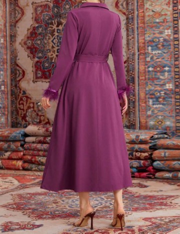 Rochie medie SHEIN, mov