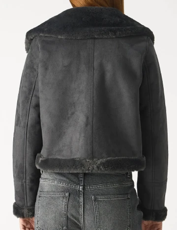 Jacheta Vero Moda, gri Gri
