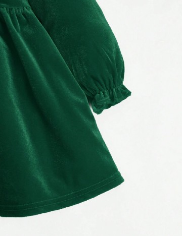 Rochie CozyCub, verde