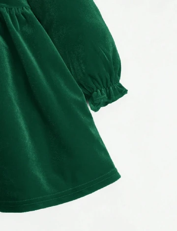 Rochie CozyCub, verde