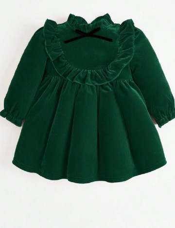 Rochie CozyCub, verde