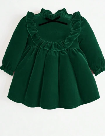 Rochie CozyCub, verde