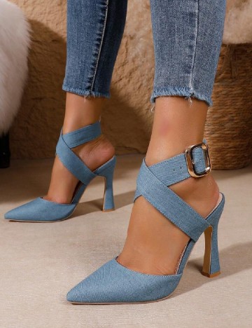 
						Pantofi SHEIN, albastru