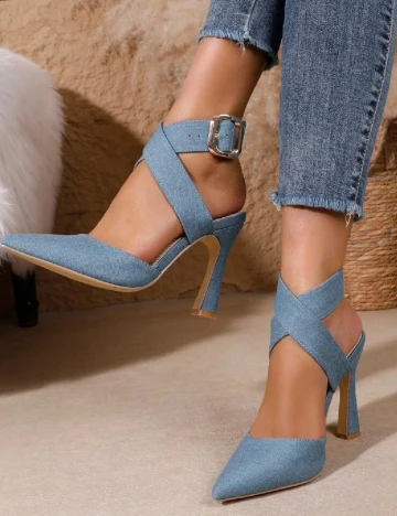 Pantofi SHEIN, albastru