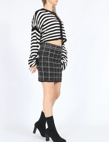 Fusta Vero Moda, negru Negru