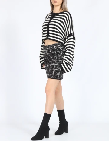 Fusta Vero Moda, negru Negru