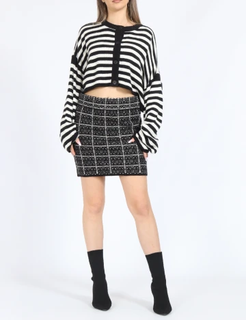 Fusta Vero Moda, negru Negru