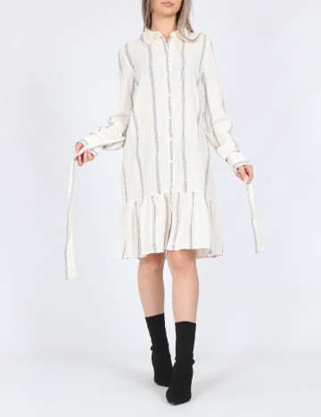 Rochie scurta Vero Moda, ecru