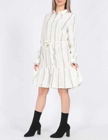 Rochie scurta Vero Moda, ecru