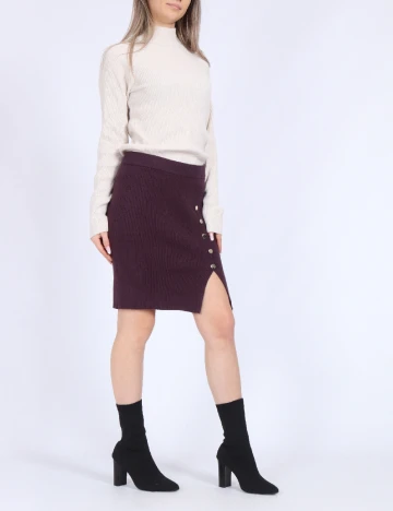 Fusta Vero Moda, pruna