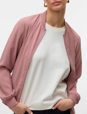Jacheta Vero Moda, roz pudra