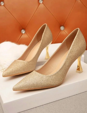 Pantofi SHEIN, auriu