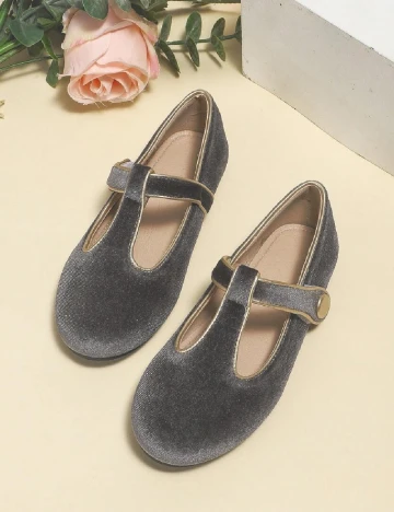 Pantofi Shein Kids, gri