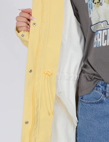 Geaca impermeabila Vero Moda, galben Galben