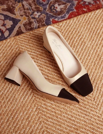Pantofi SHEIN, crem