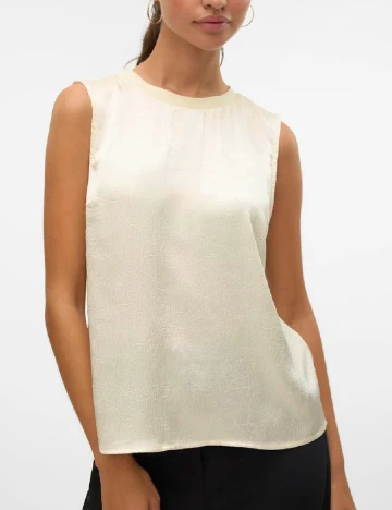 Bluza Vero Moda, crem