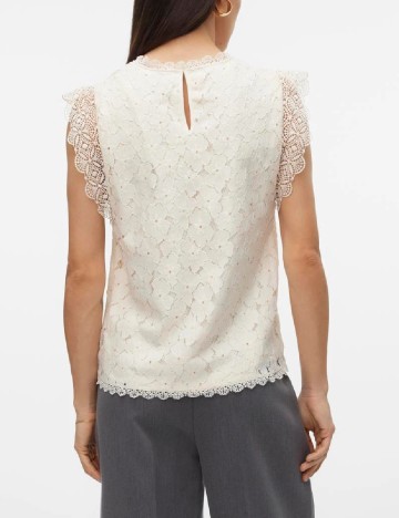 Bluza Vero Moda, crem