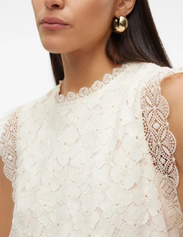 Bluza Vero Moda, crem