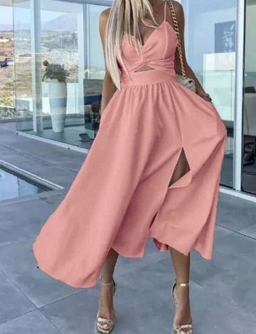 Rochie lunga SHEIN, roz