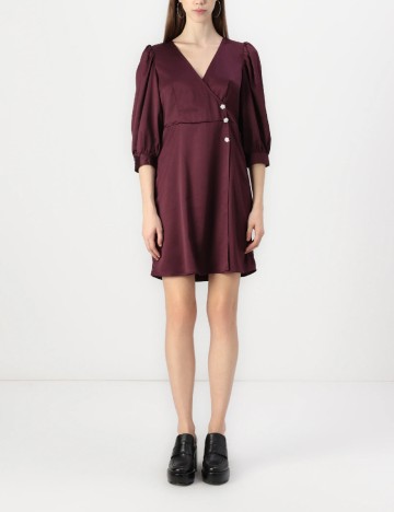 
						Rochie scurta Vero Moda, pruna