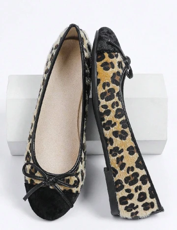 Balerini SHEIN, animal print