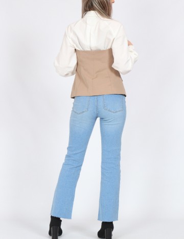 Top Vero Moda, maro deschis