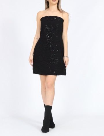 Rochie scurta Noisy May, negru