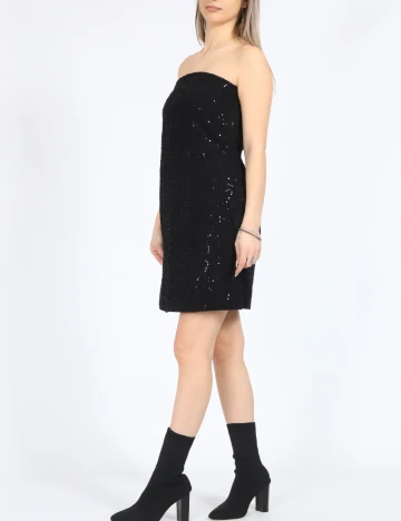 Rochie scurta Noisy May, negru