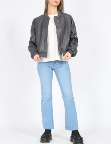 
						Jacheta Vero Moda, gri inchis