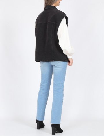 Vesta oversize Pieces, negru