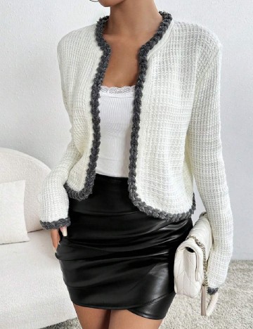 
						Blazer SHEIN, ecru