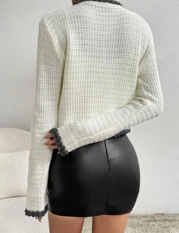 Blazer SHEIN, ecru
