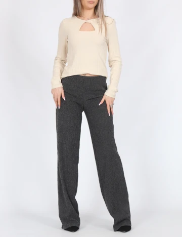 Pantaloni Noisy May, gri