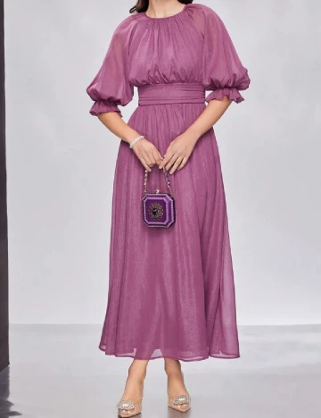 Rochie lunga SHEIN, mov