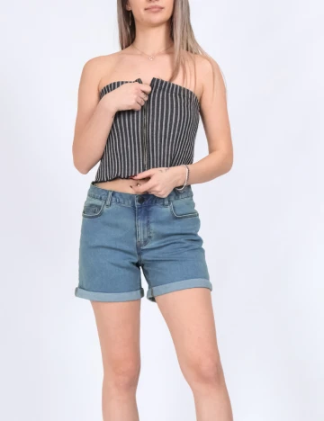 Pantaloni scurti Noisy May, albastru Albastru