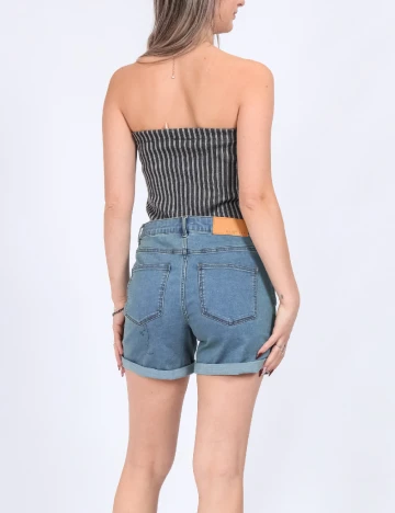 Pantaloni scurti Noisy May, albastru Albastru
