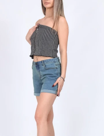 Pantaloni scurti Noisy May, albastru Albastru
