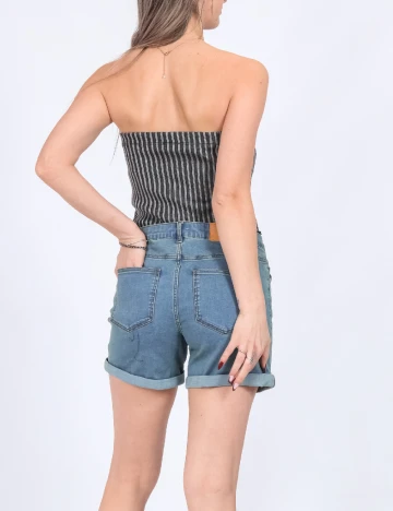 Pantaloni scurti Noisy May, albastru Albastru