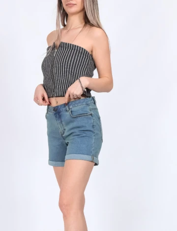 Pantaloni scurti Noisy May, albastru Albastru