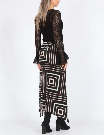 Fusta Vero Moda, negru Negru