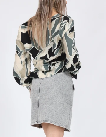Fusta Vero Moda, gri