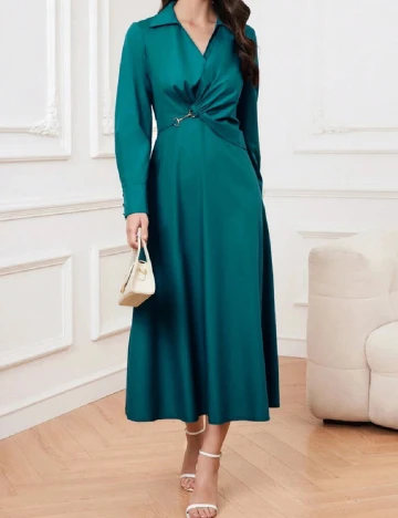 Rochie lunga SHEIN, turcoaz